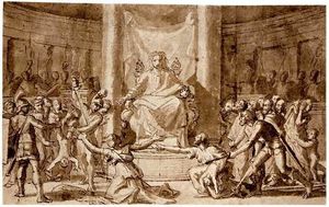 Nicolas Poussin - The Judgement of Solomon