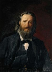 Nikolai Ge - Portrait of Joseph Daumang