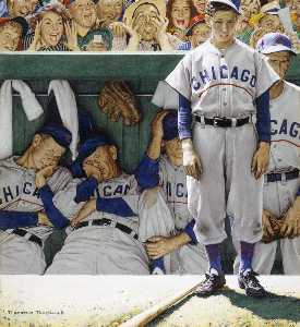 Norman Rockwell - Jeers from Crowd