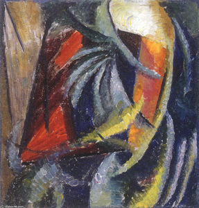 Oleksandr Bogomazov (Alexander Bogomazov) - Abstract Composition