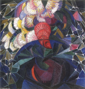 Oleksandr Bogomazov (Alexander Bogomazov) - Bouquet of flowers