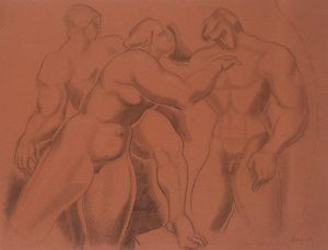 Alexander Porfiryevich Archipenko - Group of Nude Figures