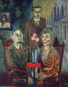 Otto Dix - The Family of the Painter Adalbert Trillhaase