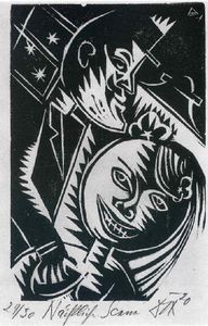 Otto Dix - Man and Woman (Nocturnal scene)