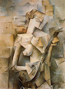Pablo Picasso - Girl with mandolin (Fanny Tellier)