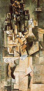 Pablo Picasso - Man with a guitar