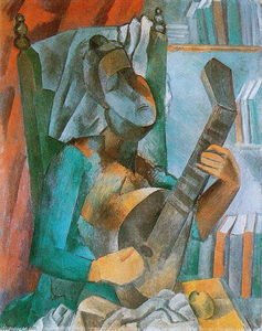 Pablo Picasso - Woman with a Mandolin