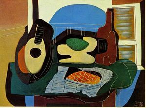 Pablo Picasso - Still life with stone