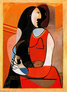 Pablo Picasso - Seated woman
