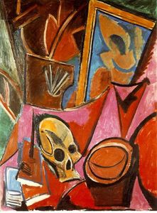Pablo Picasso - Composition with skull