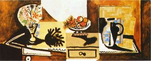 Pablo Picasso - Still life on the dresser