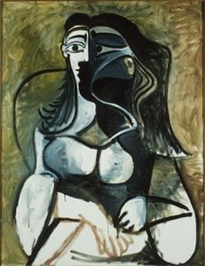 Pablo Picasso - Woman in Armchair