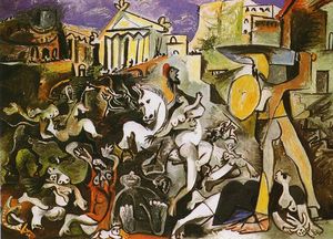Pablo Picasso - The Abduction of Sabines