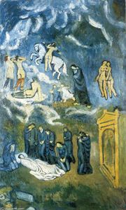 Pablo Picasso - Evocation (The Burial of Casagemas)