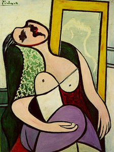 Pablo Picasso - Girl in front of mirror