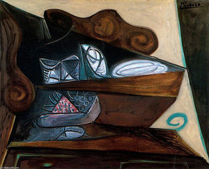 Pablo Picasso - The buffet of -Catalan-