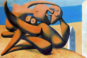 Pablo Picasso - Figures at the seaside