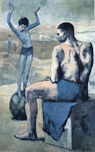 Pablo Picasso - Girl on the ball