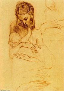 Pablo Picasso - Mother and Child (8)