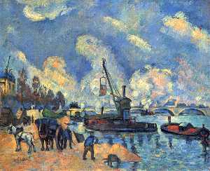 Paul Cezanne - The Seine at Bercy