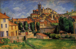 Paul Cezanne - Gardanne (Horizontal View)