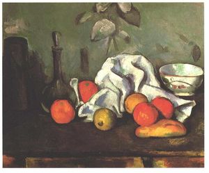 Paul Cezanne - Still life with fruits
