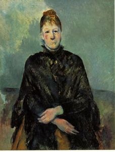Paul Cezanne - Portrait of Madame Cezanne