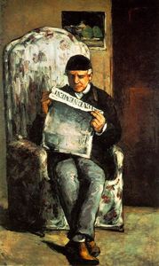 Paul Cezanne - The Artist's Father Reading his Newspaper