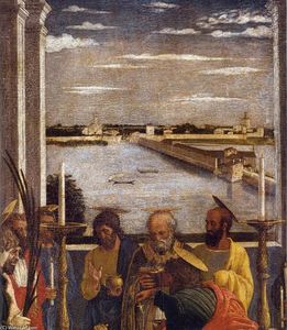 Andrea Mantegna - Death of the Virgin (detail)