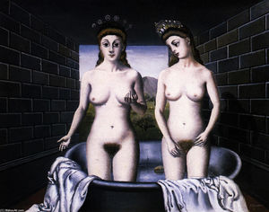 Paul Delvaux - Birth of Venus