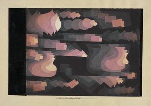  Paintings Reproductions Add in red, 1921 by Paul Klee (1879-1940, Switzerland) | WahooArt.com