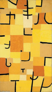 Paul Klee - Characters in yellow