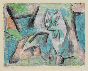 Paul Klee - A kind of cat