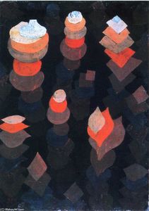 Paul Klee - Growth of the night plants