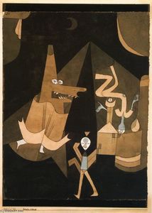 Paul Klee - Witch scene