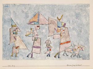 Paul Klee - Promenade in the Orient