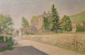 Paul Signac - Chateau de Comblat
