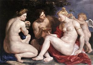 Peter Paul Rubens - Venus, Cupid, Bacchus and Ceres