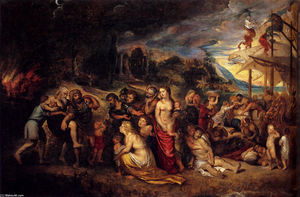 Peter Paul Rubens - Aeneas And His Family Departing From Troy