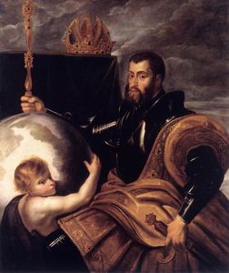 Peter Paul Rubens - Allegory on Emperor Charles as Ruler of Vast Realms