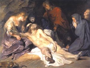  Paintings Reproductions The Lamentation, 1606 by Peter Paul Rubens (1577-1640, Germany) | WahooArt.com