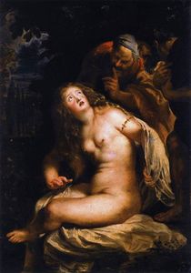  Artwork Replica Susanna and the Elders, 1608 by Peter Paul Rubens (1577-1640, Germany) | WahooArt.com