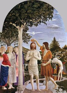Piero Della Francesca - Baptism of Christ