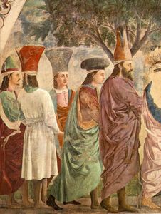 Piero Della Francesca - Exaltation of the Cross (detail)