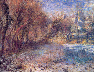 Pierre-Auguste Renoir - Landscape with Snow
