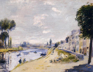 Pierre-Auguste Renoir - The Banks of the Seine
