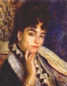 Pierre-Auguste Renoir - Portrait of Mme. Alphonse Daudet