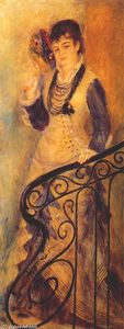 Pierre-Auguste Renoir - Woman on a Staircase