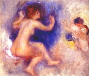 Pierre-Auguste Renoir - Study for scene from tannhauser
