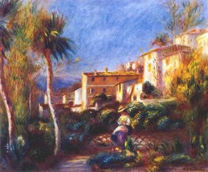 Pierre-Auguste Renoir - Villa de la poste at cagnes